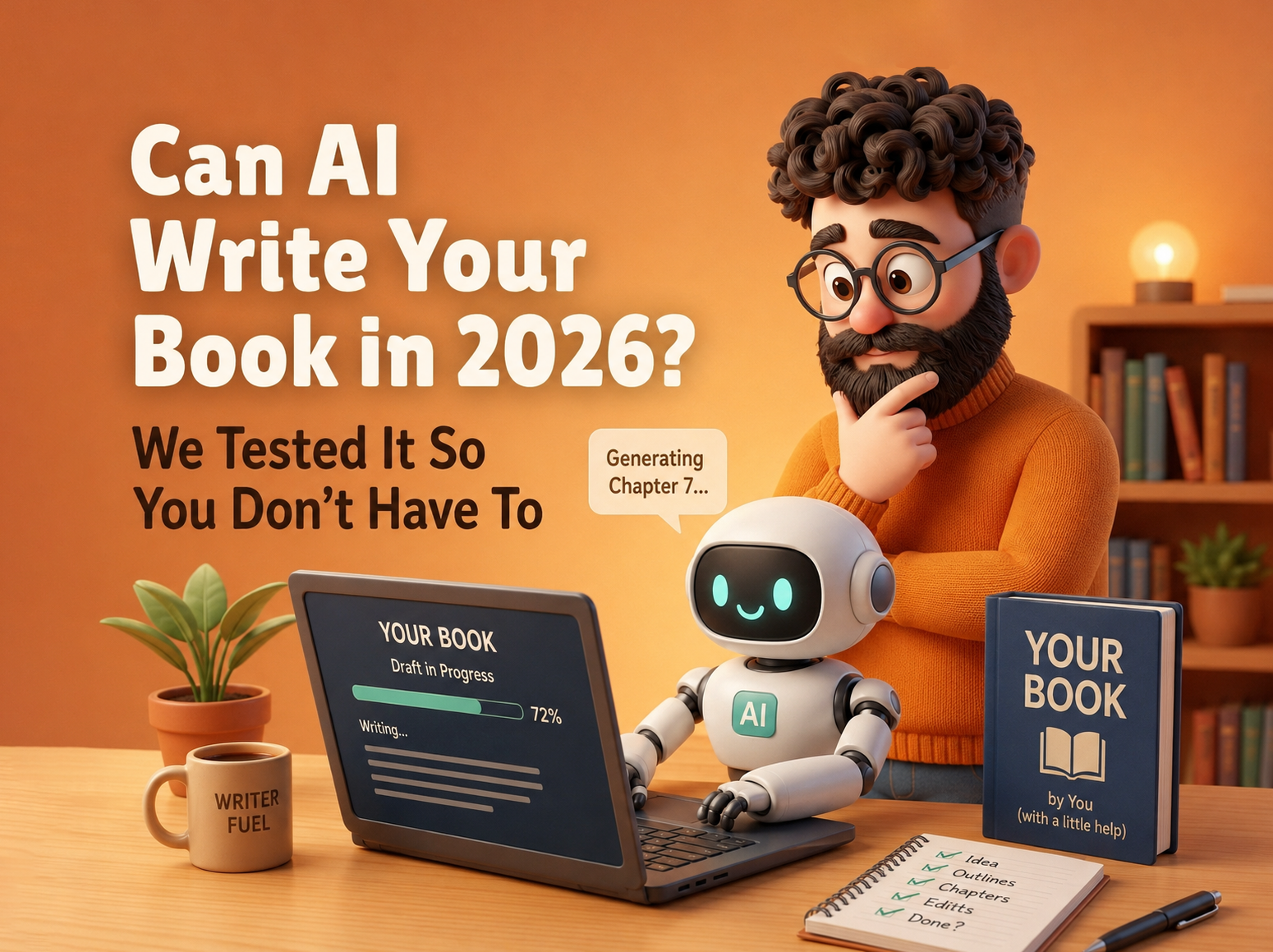 Can AI Write Your Book in 2026? We Tested It So You Don't Have To